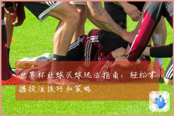 世界杯让球买球玩法指南，轻松掌握投注技巧和策略