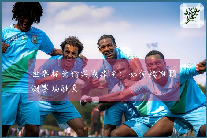 世界杯竞猜实战指南：如何精准预测赛场胜负